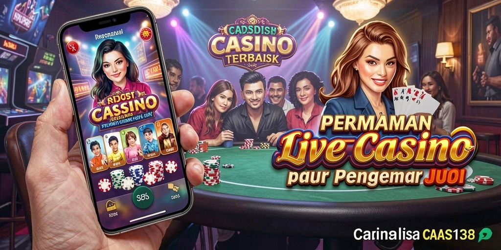 Tampilan gameplay Live Casino CADAS138 yang seru dan interaktif.
