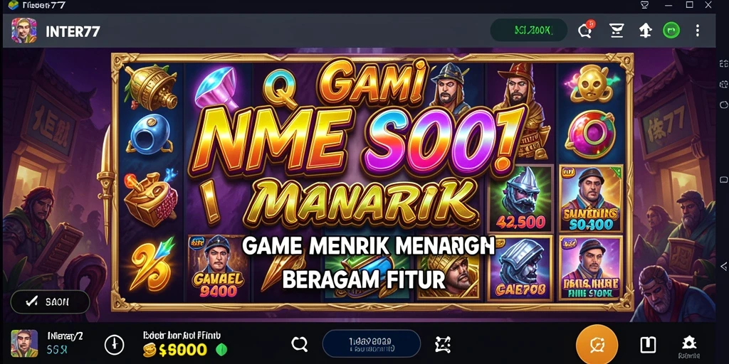 Gameplay menarik INTER77 dengan tema slot beragam.