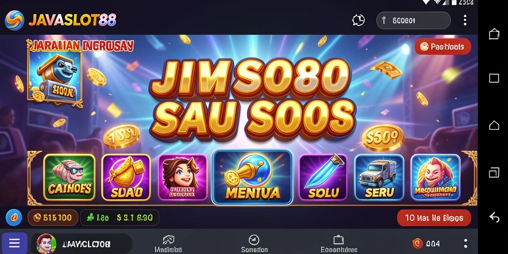 Tampilan gameplay slot yang menarik dan interaktif.