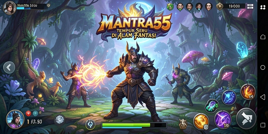 Gameplay seru dan menegangkan di <strong>MANTRA55</strong>
