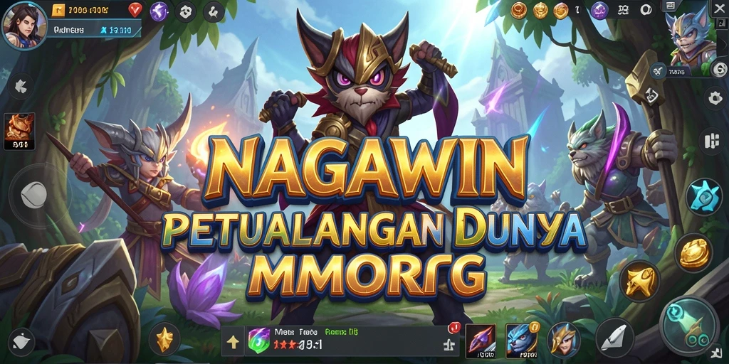 Gameplay seru di NAGAWIN dengan aksi dan petualangan mendebarkan.