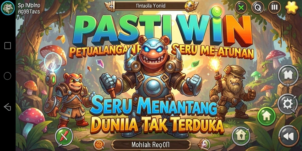 Tampilan gameplay seru dari PASTIWIN dalam petualangan yang mendebarkan.