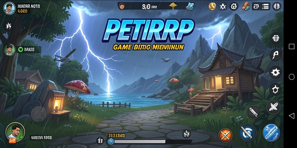 Tampilan menarik dari gameplay PETIRRP yang seru dan menyenangkan.