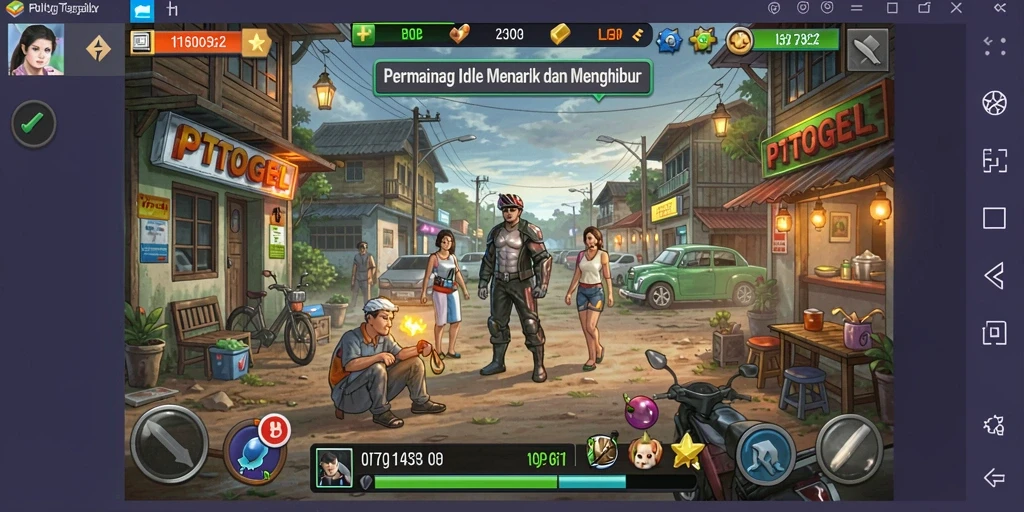 Screenshot menarik dari gameplay PTTOGEL yang menampilkan karakter dan grafis.