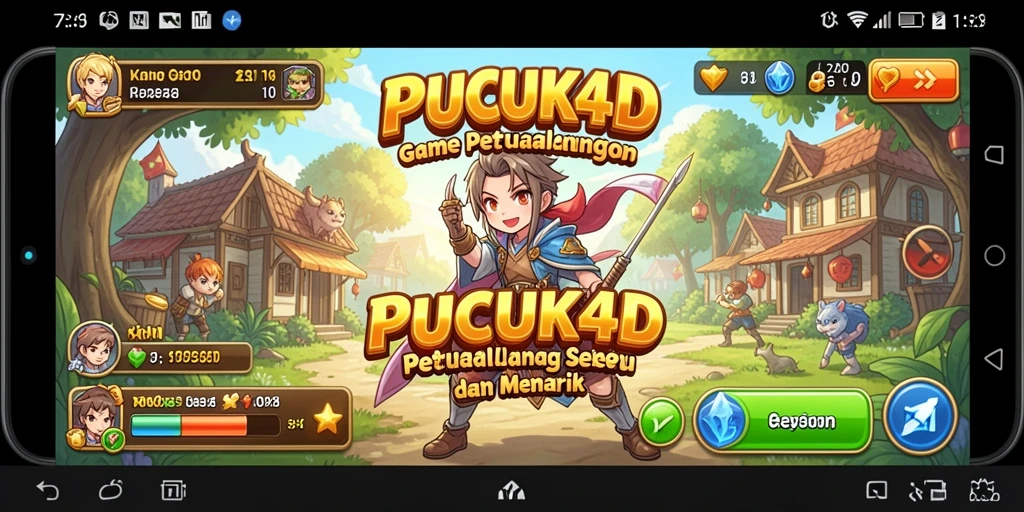 Gameplay seru dalam dunia anime yang penuh warna.