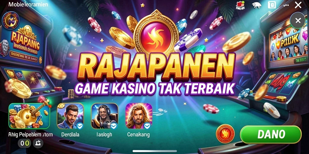 Tampilan gameplay menarik dari RAJAPANEN dengan grafis yang memukau.