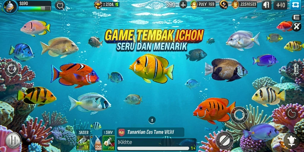 Tampilan gameplay menarik dari S80 dalam permainan Tembak Ikan.