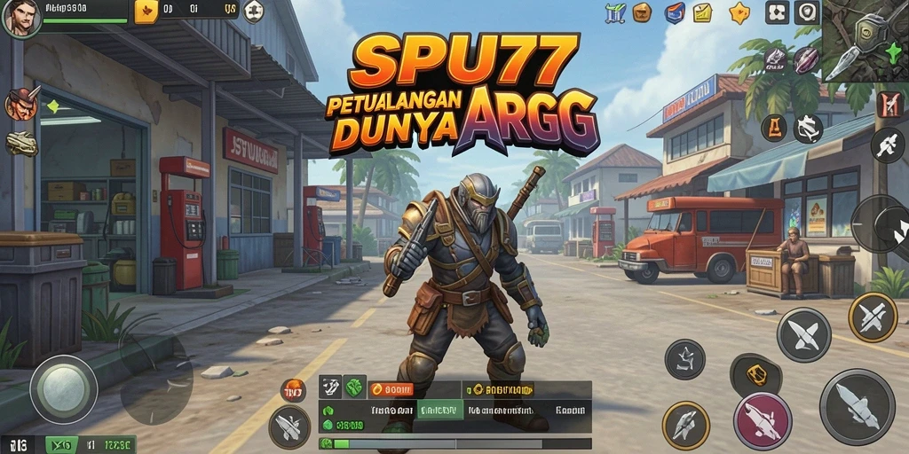 Tampilan gameplay ARPG SPBU77 yang menakjubkan dan penuh aksi.