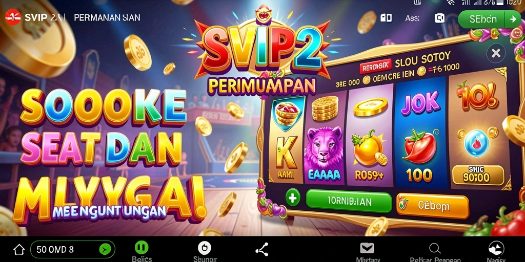 Tangkapan layar gameplay SVIP2 menampilkan keseruan bermain Slot.