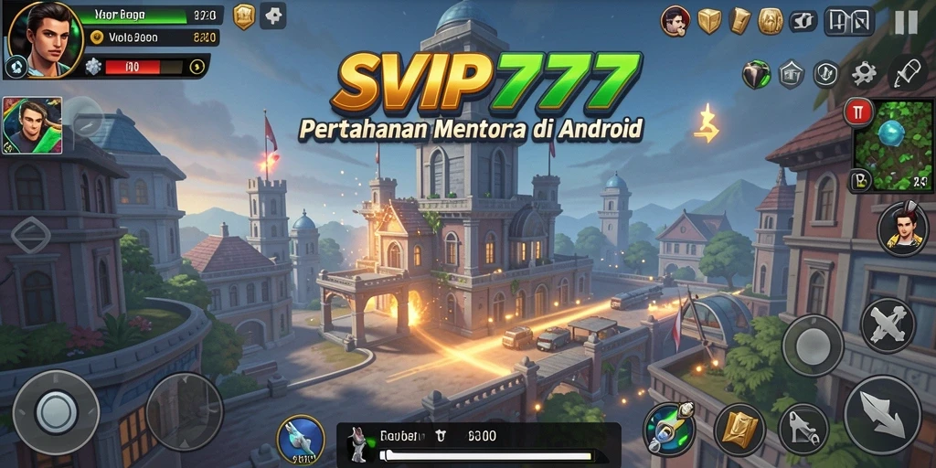 Tampilan gameplay SVIP777 yang seru dan menantang di Tower Defense.