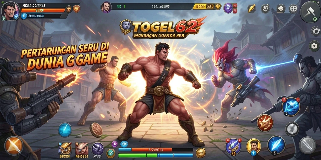 Screenshot utama TOGEL62 menampilkan pertarungan seru dengan karakter yang kuat.